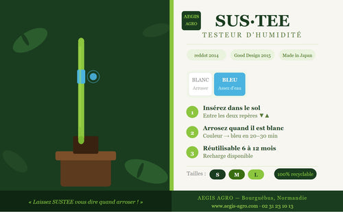 Sustee - Testeur d'humidité - 12 unités